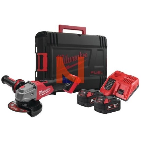 M18 FUEL KIT SMERIGLIATRICE ANGOLARE 125MM 18V