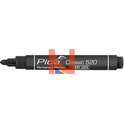 PENNARELLO INDELEBILE NERO PUNTA TONDA – PICA CLASSIC 520