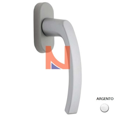 MANIGLIA DK NEPTUN 7X40 ARGENTO GU R-4521150-40-1