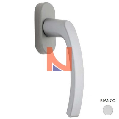 MANIGLIA DK NEPTUN 7X40 BIANCA GU R-4521150-40-7