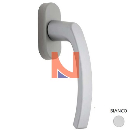 MANIGLIA DK NEPTUN 7X40 BIANCA GU R-4521150-40-7