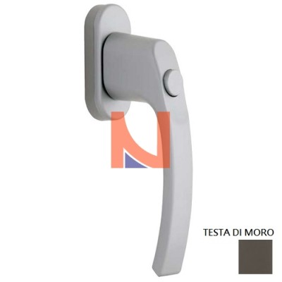 MANIGLIA DK NEPTUN CON PULSANTE 7X40 TESTA DI MORO GU R-4521152-40-5