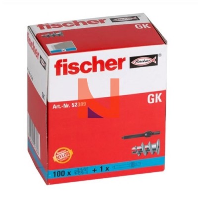 GK TASSELLO PER CARTONGESSO 100 PZ – FISCHER 00052389