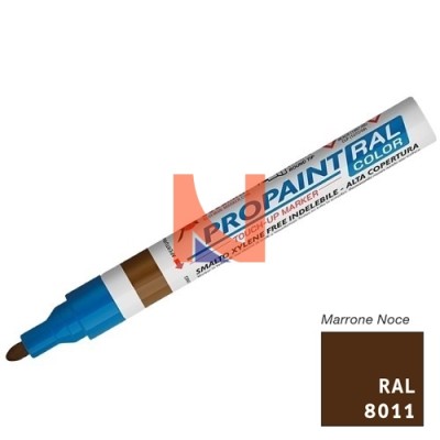 PENNARELLO RAL 8011 PER RITOCCHI MARRONE NOCE