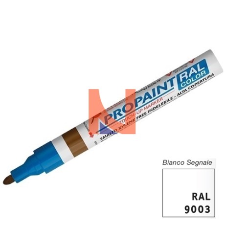 PENNARELLO RAL 9003 PER RITOCCHI BIANCO SEGNALE