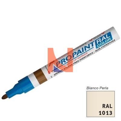 PENNARELLO RAL 1013 PER RITOCCHI BIANCO PERLA