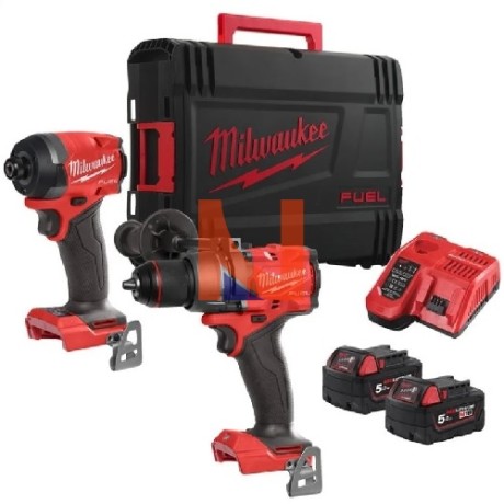 KIT M18 FUEL TRAPANO CON PERCUSSIONE + AVVITATORE AD IMPULSI