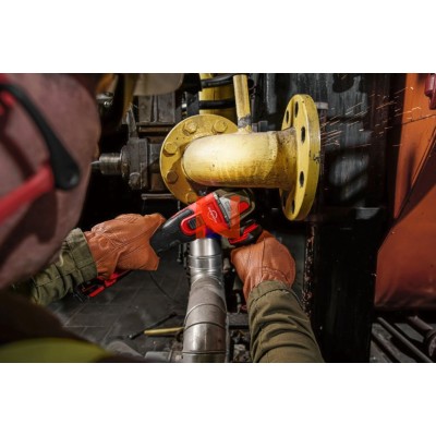 KIT SMERIGLIATRICE ANGOLARE 125 MM CON INTERRUTTORE A SLITTA E FRENO M18 FUEL
