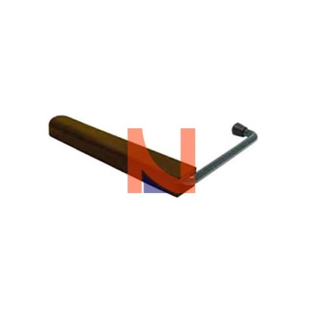 FERMAPERSIANA A MOLLA PER PERSIANA LEVA 135 MM, CORSA 120 MM, MARRONE