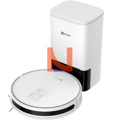 ROBOT ASPIRAPOLVERE LAVAPAVIMENTI COMBINATO CON BASE DI RICARICA MOD. RE4