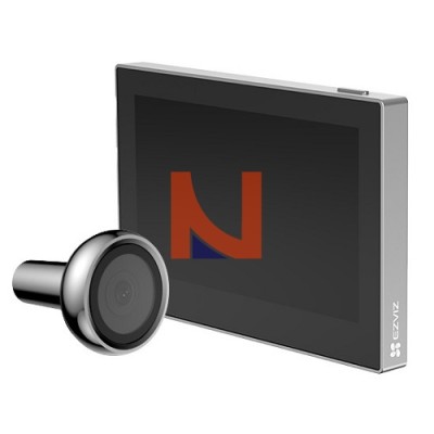 SPIONCINO WI-FI CON SCHERMO INTERNO SENZA FILI 1080P COLORE ARGENTO