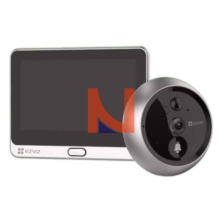 SPIONCINO WI-FI DP2 2K CON SCHERMO INTERNO SENZA FILI