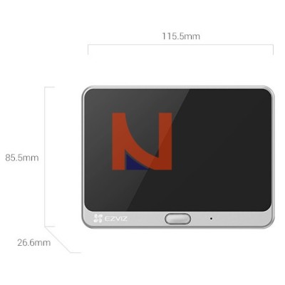 SPIONCINO WI-FI DP2 2K CON SCHERMO INTERNO SENZA FILI