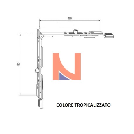 MOVIMENTO ANGOLARE AGB GR4 CON 2 NOTTOLINI A200090004