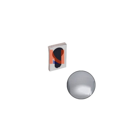 COPPIA BOCCHETTE YALE QUADRATE COLOMBO DESIGN ZERO EVOLUTION CROMO