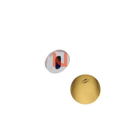 COPPIA BOCCHETTE PATENT COLOMBO DESIGN ZERO EVOLUTION ORO MAT