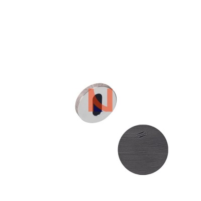 COPPIA BOCCHETTE PATENT COLOMBO DESIGN ZERO EVOLUTION GRAFITE MAT