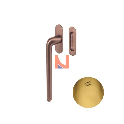 MANIGLIONE PER ALZANTE SCORREVOLE COLOMBO DESIGN ZERO EVOLUTION ORO MAT