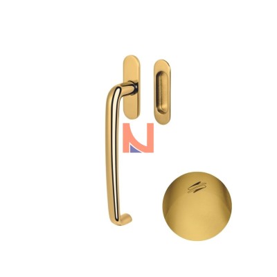 MANIGLIONE PER ALZANTE SCORREVOLE COLOMBO DESIGN ZERO EVOLUTION ORO MAT