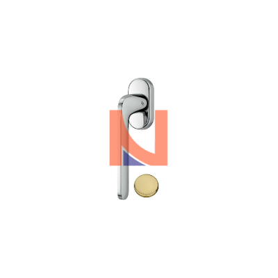 MANIGLIA PER FINESTRA DK COLOMBO DESIGN ROBOQUATTRO ZERO EVOLUTION ORO MAT