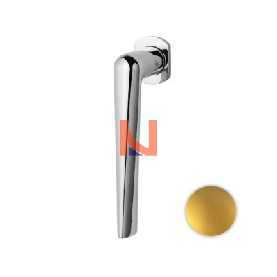 MANIGLIA PER FINESTRA DK COLOMBO DESIGN ROBOTRE ZERO EVOLUTION ORO MAT