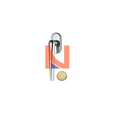 MANIGLIA PER FINESTRA DK COLOMBO DESIGN ROBOTRE ZERO EVOLUTION ORO MAT