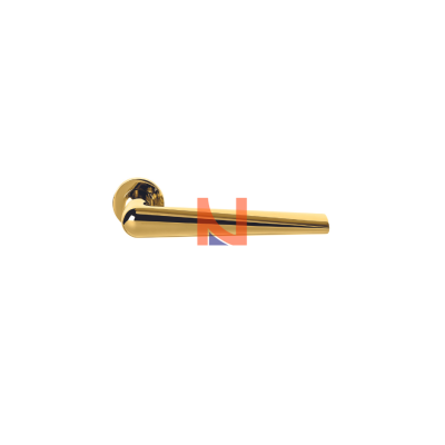 MANIGLIA PER PORTA COLOMBO DESIGN ROBOTRE  ZERO EVOLUTION ORO LUCIDO