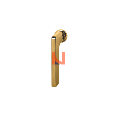 MANIGLIA PER FINESTRA DK COLOMBO DESIGN GIRA ZERO EVOLUTION ORO LUCIDO