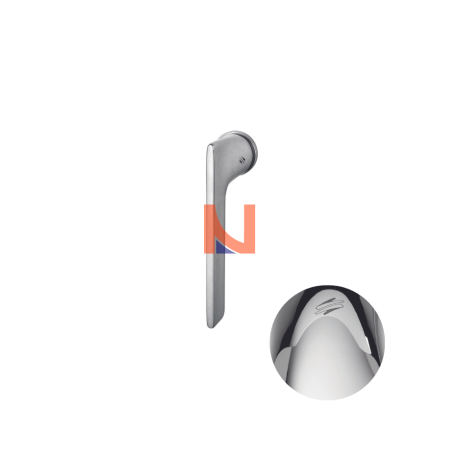 MANIGLIA PER PORTA COLOMBO DESIGN AMA ZERO EVOLUTION CROMO
