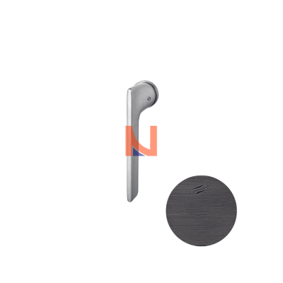 MANIGLIA PER FINESTRA DK COLOMBO DESIGN ALATO ZERO EVOLUTION GRAFITE MAT