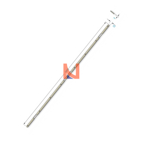 CONTROPIASTRA PER SERRATURA 530 ASSA ABLOY-YALE-CORNI