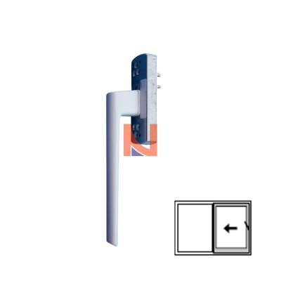 MANIGLIONE SIEGENIA PER ALZANTE SCORREVOLE RAL9003 BIANCO DX