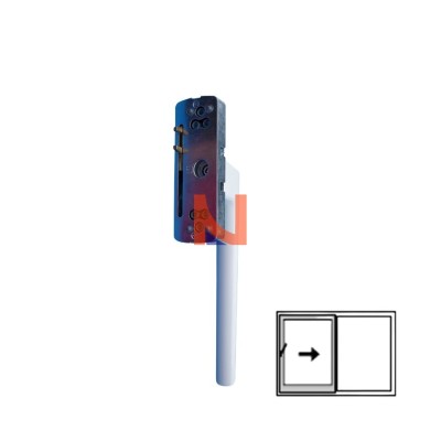 MANIGLIONE SIEGENIA PER ALZANTE SCORREVOLE RAL9003 BIANCO SX
