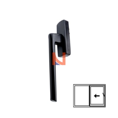 MANIGLIONE SIEGENIA PER ALZANTE SCORREVOLE RAL 8022 DX