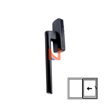 MANIGLIONE SIEGENIA PER ALZANTE SCORREVOLE RAL 8022 DX