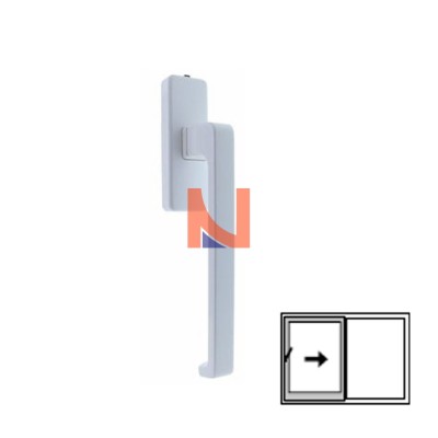 Maniglione SX bianco per complanare | GU