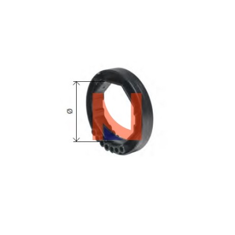 ANELLO ADATTATORE OTTAGONALE PER RULLO DA 60