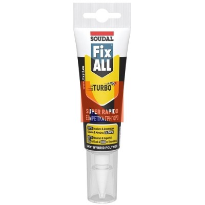 FIX ALL TURBO – ADESIVO SIGILLANTE SUPER RAPIDO 125 ML