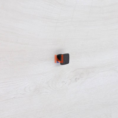 Pomolo per mobili vintage ferro nero