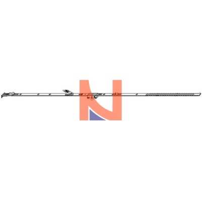 CREMONESE TREND FIX PER ANTA RIBALTA E15 DA 1001MM A 1250MM ARGENTO