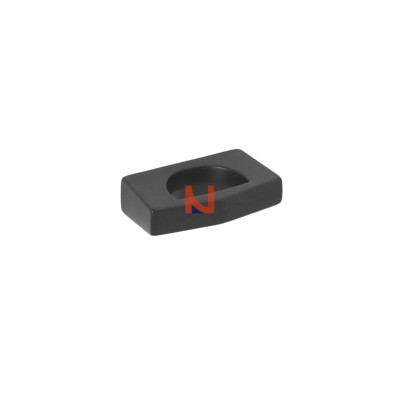 Pomolo per mobili laccato nero
