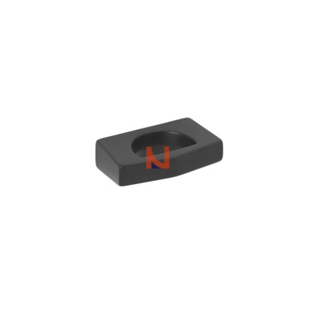 Pomolo per mobili laccato nero