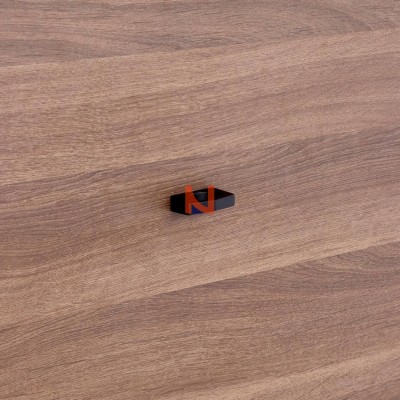 Pomolo per mobili laccato nero