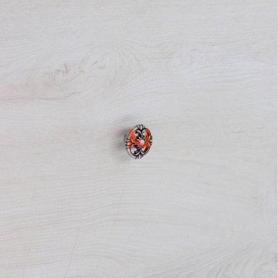 Pomolo per mobili argento vecchio brillante