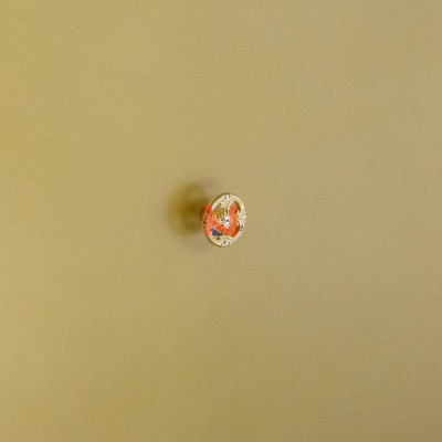 Pomolo per mobili placcato oro