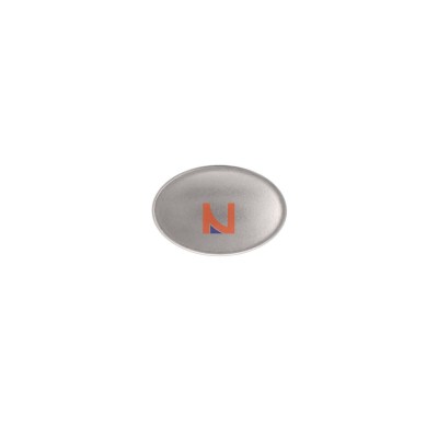 Pomolo per mobili vintage nickel