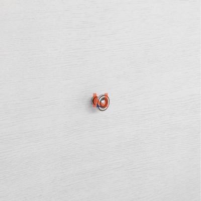 Pomolo per mobili argento vecchio brillante