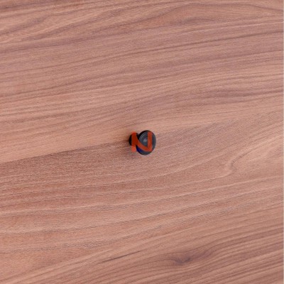 Pomolo per mobili laccato nero