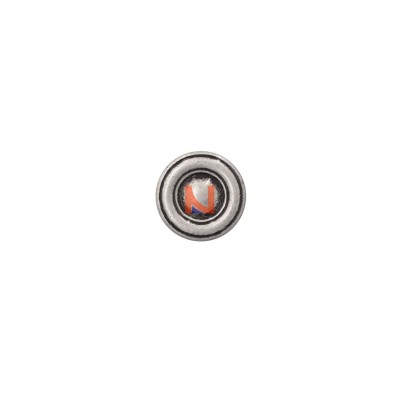 Pomolo per mobili argento vecchio brillante