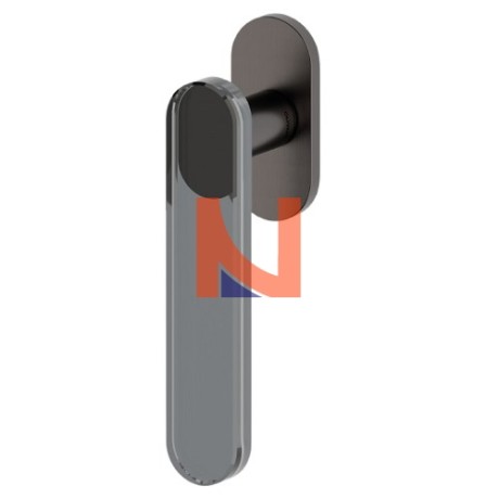 MARTELLINA DK PER FINESTRA AQUA K277B QUADRO 7X42 MM SUPERANTRACITE SATINATO-FUME’